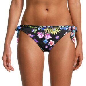 NEW Johnny Was Caribbean Hipster Floral Bikini Swim Bottom